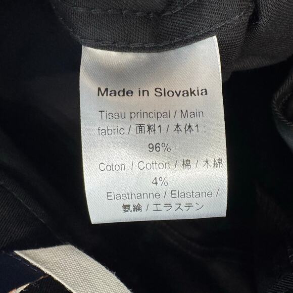 Louis Vuitton Uniform Black Stretch Pant Women's 32 - 2 Luxury Academia READ - Picture 8 of 10